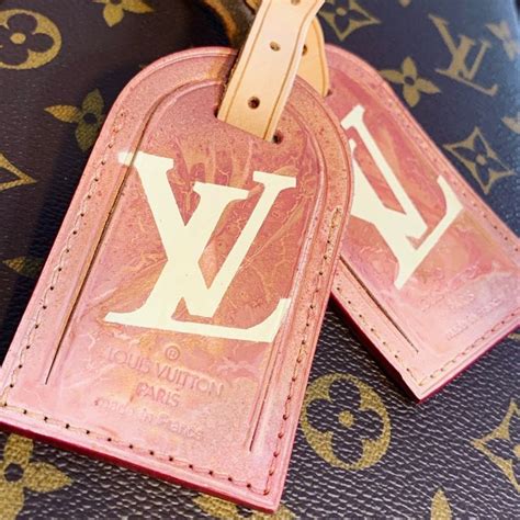 how to find out if a louis vuitton is real|authentic louis vuitton luggage tag.